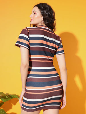 TANDUL  Women Bodycon Multicolor Dress