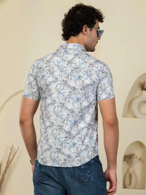 TANDUL Men Printed Casual Multicolor Shirt