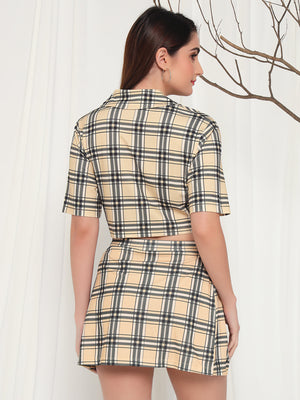 TANDUL Shirt Skirt Co-ords Set