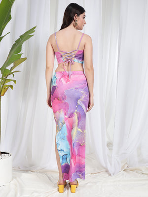 TANDUL Women Multi-color Co-ord set