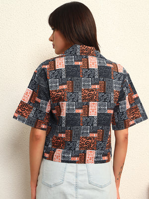 TANDUL Women Multicolor Printed Shirt