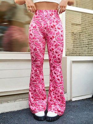 TANDUL  Women Regular Fit Multicolor Lycra Blend Trousers