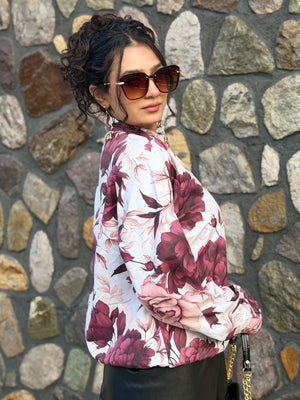 TANDUL Women Floral Printed Jacket