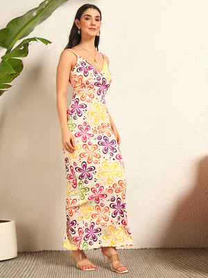 TANDUL Women Multicolor Floral Dress