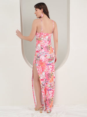 TANDUL  Women Bodycon Pink Dress