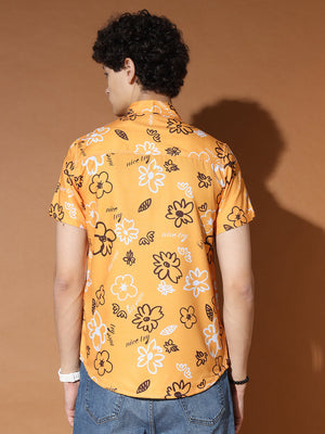 TANDUL  Men Regular Fit Printed Casual Shirt
