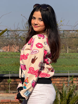 TANDUL Women Cartoon Printed Jacket