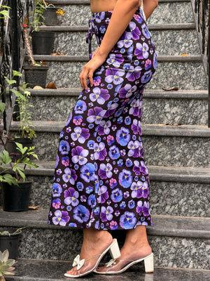 TANDUL Women Floral Printed Multicolor Maxi Skirt
