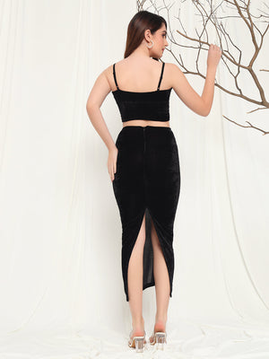 TANDUL Top Skirt Co-ords Set