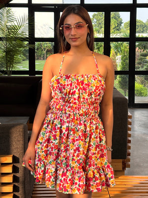 TANDUL Women Multicolor Floral Printed Dress