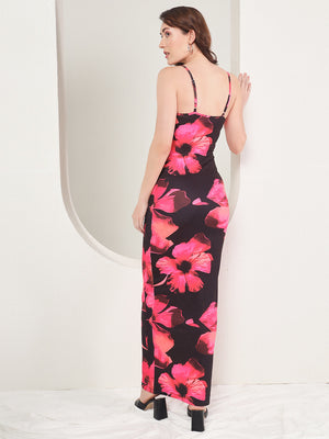 TANDUL  Women Bodycon Black Dress