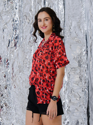 TANDUL  Women Regular Fit Printed Casual Shirt