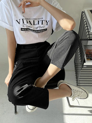 TANDUL  Women Regular Fit Black Lycra Blend Trousers