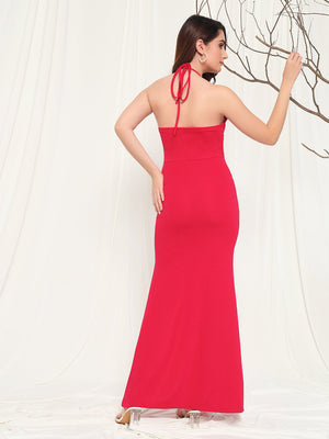 TANDUL  Women Bodycon Pink Dress