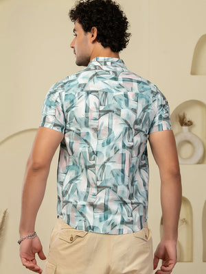 TANDUL Men Printed Casual Multicolor Shirt