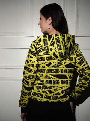 TANDUL  Women Full Sleeve Printed Hooded Sweatshirt