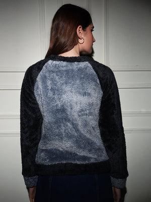TANDUL  Women Full Sleeve Solid Sweatshirt