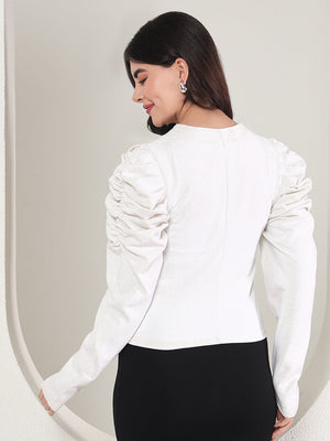 TANDUL  Women Solid Fleece Jacket