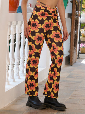 TANDUL Women's Printed Trouser