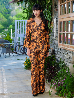 TANDUL Women Sunflower Printed Jumpsuit