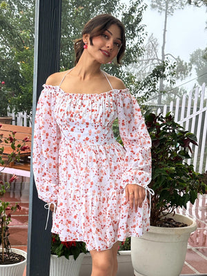 TANDUL Women Fit and Flare Floral Printed Dress