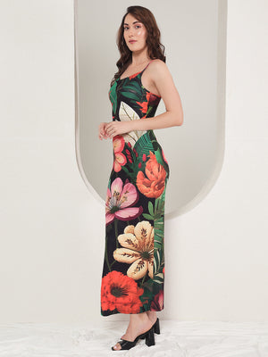 TANDUL  Women Bodycon Black Dress