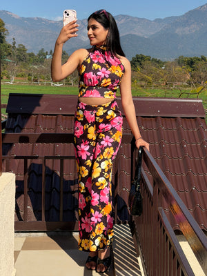 TANDUL Women Stunning Floral Printed Co-ord Set