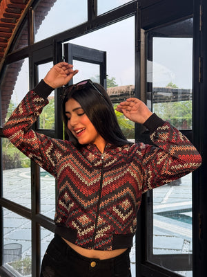 TANDUL Women Multicolor Printed Jacket