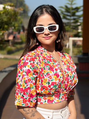 TANDUL Women Stunning Floral Top