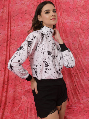 TANDUL  Women Full Sleeve Printed Sweatshirt