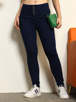 TANDUL WOMEN BLUE JEANS