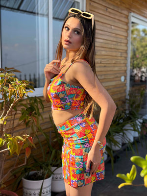 TANDUL Women Multicolor Printed Co-ord Set