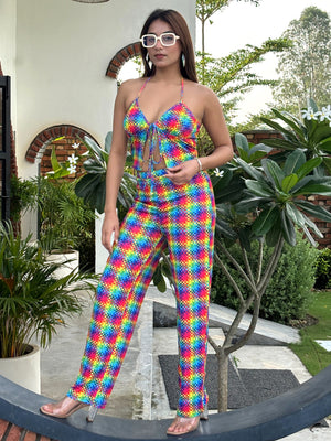 TANDUL Women Multicolor Co-ord Set