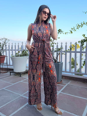 TANDUL Women Multicolor Printed Jumpsuit