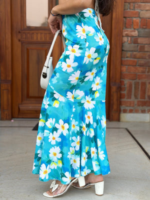 TANDUL Women Multicolor Floral Printed Skirt