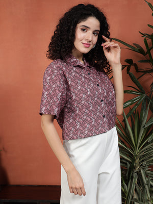 TANDUL Women Printed Multicolor Shirt