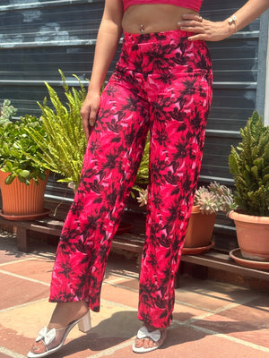 TANDUL  Women Pink Floral Printed Trouser