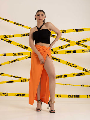 TANDUL Women Orange Skirt