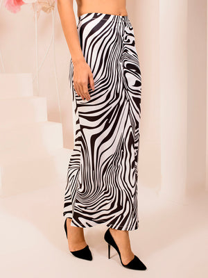 TANDUL  Women Printed Regular Multicolor Skirt