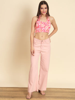 MAZIE Casual Sleeveless Printed Women Multicolor Top