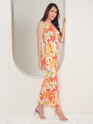TANDUL  Women Bodycon Yellow Dress