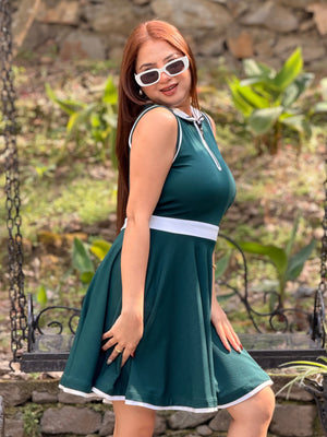 TANDUL Women Stunning Green Dress