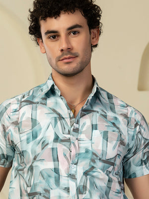 TANDUL Men Printed Casual Multicolor Shirt