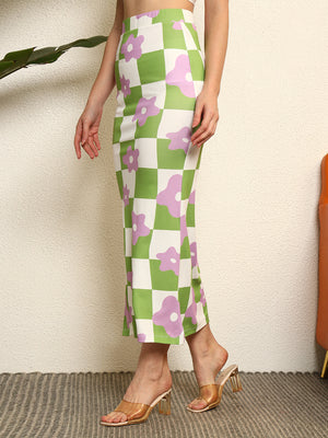 TANDUL Women Multicolor Printed Skirt