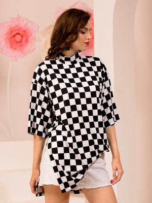 TANDUL  Casual Regular Sleeves Printed Women Multicolor Top