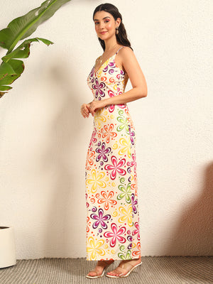 TANDUL Women Multicolor Floral Dress