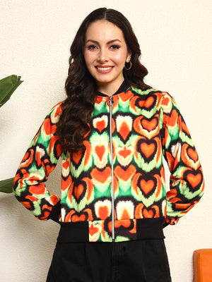 TANDUL Women Multicolor Printed Jacket