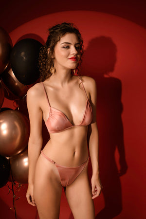 ELTIRE Multicolor Two Piece Bikini Set