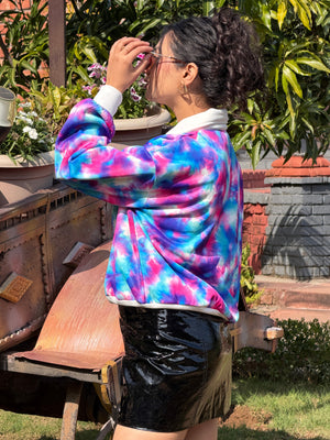 TANDUL Women Stunning Tie-dye Sweatshirt