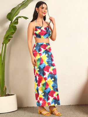 TANDUL Women Multicolor Printed Co-ord Set